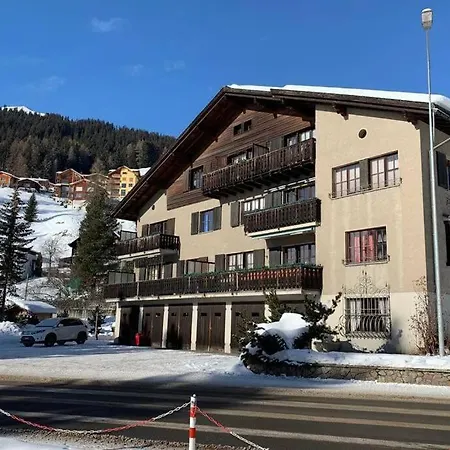 Haus Albertihof: 3-zimmer-wohnung An Top-lage In Davos-platz Lejlighed *