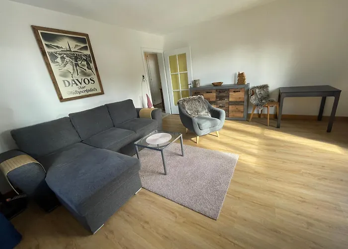 Haus Albertihof: 3-zimmer-wohnung An Top-lage In Davos-platz