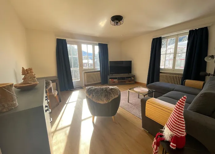 Apartamento Haus Albertihof: 3-zimmer-wohnung An Top-lage In Davos-platz *