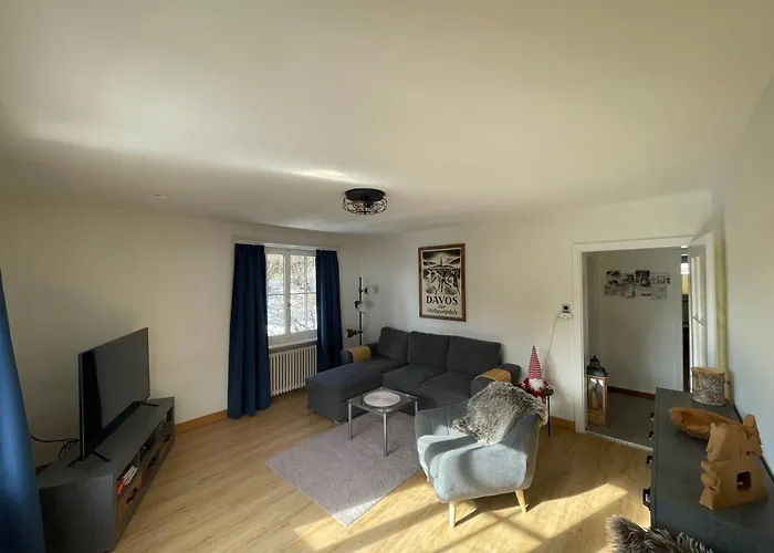 شقة Haus Albertihof: 3-zimmer-wohnung An Top-lage In Davos-platz دافوس